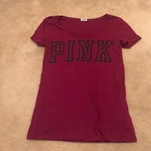3/$10 Burgundy pink shirt